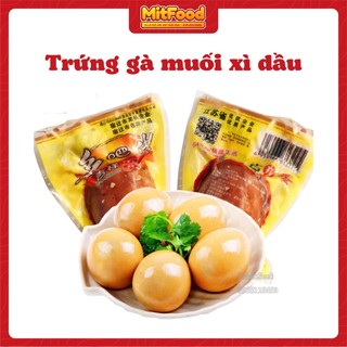 Trứng gà muối xì dầu, trứng muối bắc thảo