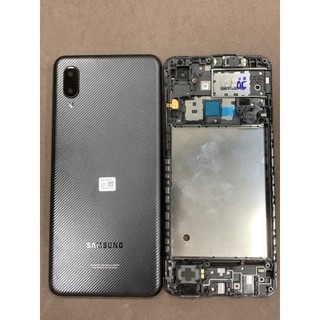Bộ vỏ samsung A02 zin hãng
