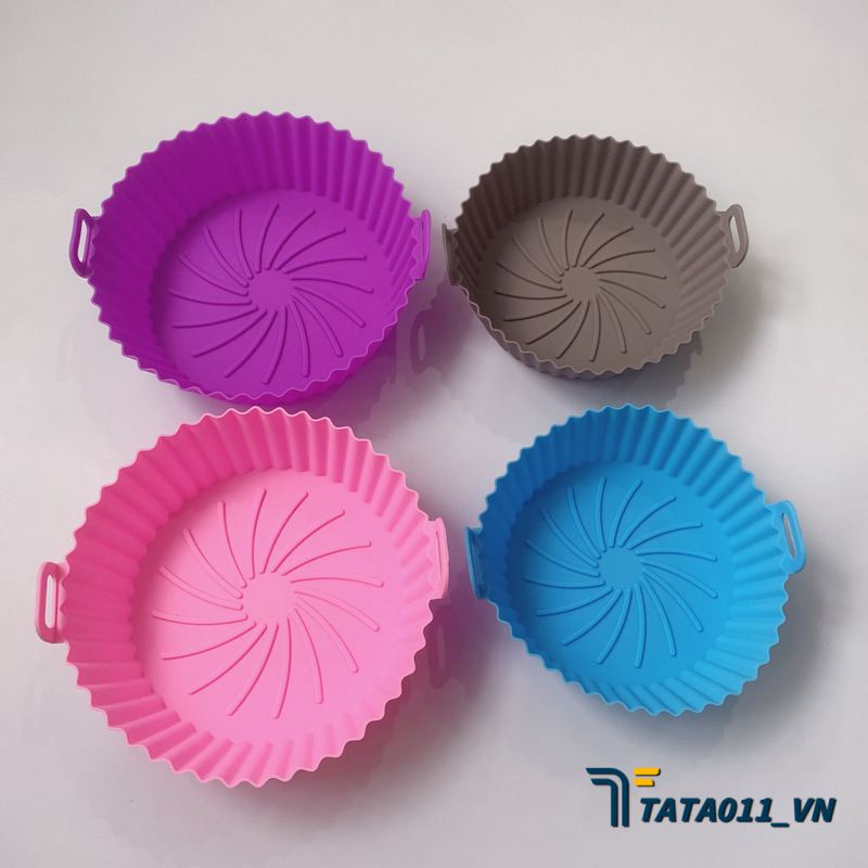 2022 Silicone Nồi Chiên Không Dầu Air Fryer Khay Airfryer Nồi Giỏ Lót Lò Vi Sóng Nướng Khuôn Nướng Công Cụ Nồi Chiên Không Dầu Air Fryer Phụ Kiện VN1