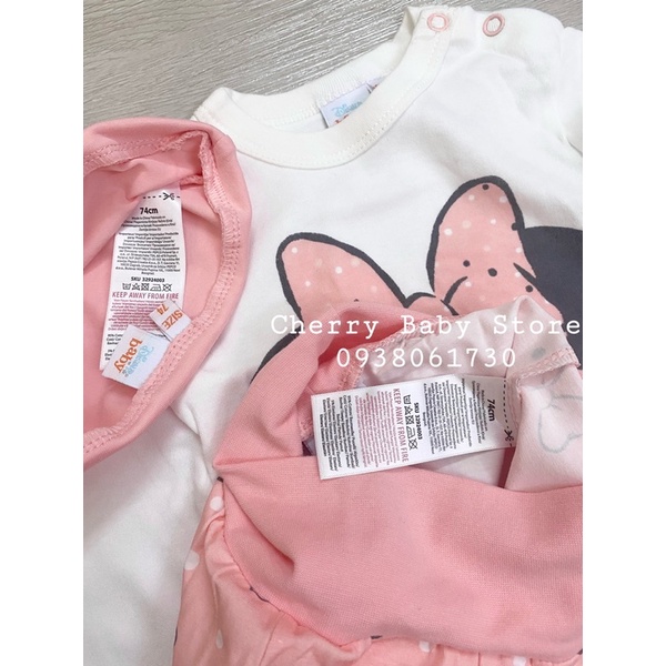 Set 3 body cho bé gái Disney