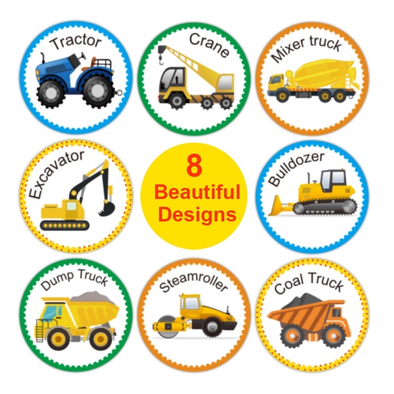 (Sỉ) Cuộn 500 Sticker khen thưởng cho bé