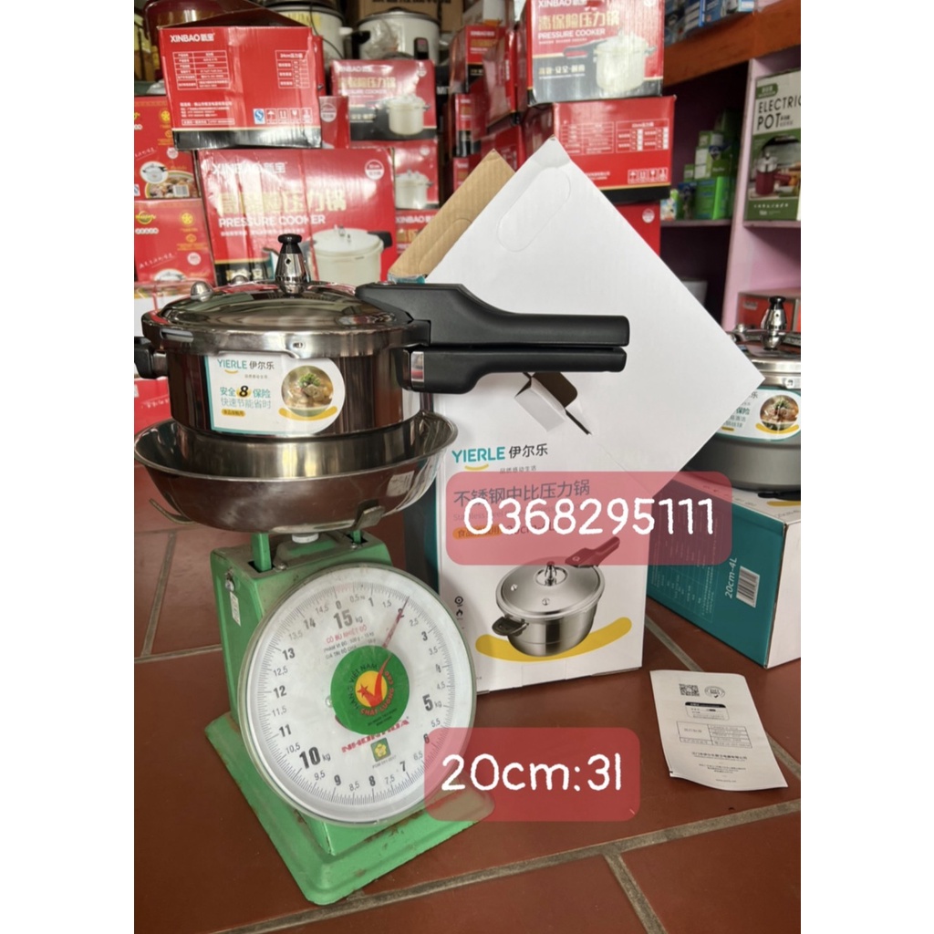 nồi áp suất bếp từ ,gas 3l;5l:7l;9l