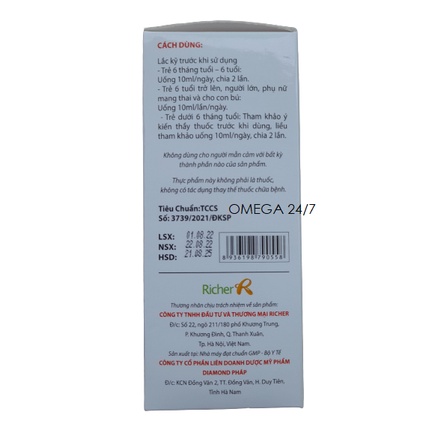 Sắt Ferrogen - Bổ Sung Sắt Cho Người Thiếu Máu Do Thiếu Sắt - Nguyên Liệu Nhập Ý.