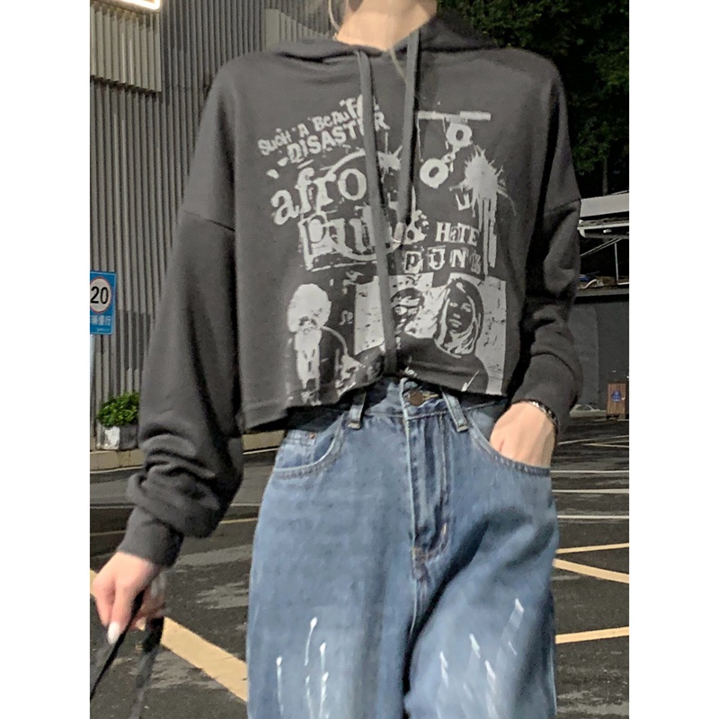 NRVP Áo Thun Nữ Dài Tay Dáng Rộng Phong Cách Hàn Quốc Mới