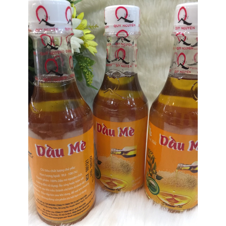 Dầu Mè Nguyên Chất 250ml