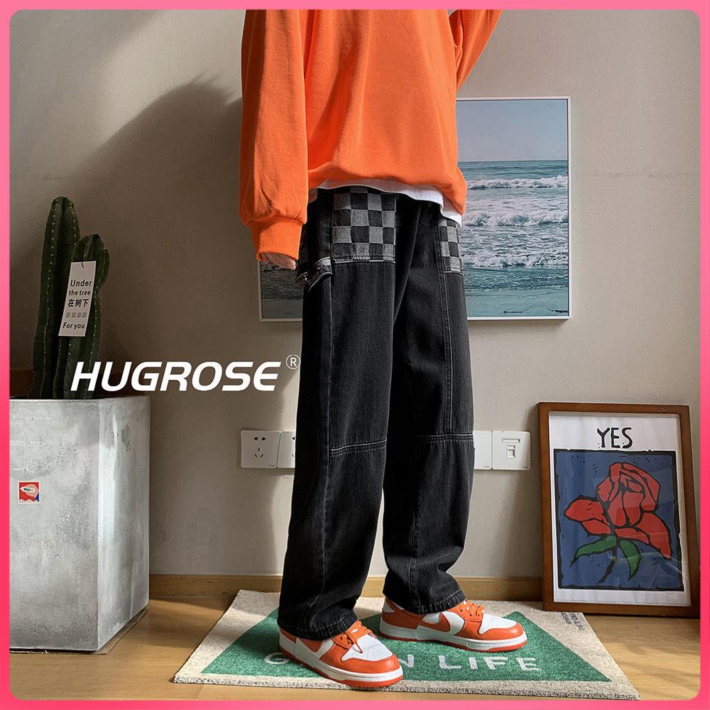 Quần Jean Cao Cấp Kẻ Caro Giặt Được Cộng Với Kích Thước Quần Jean