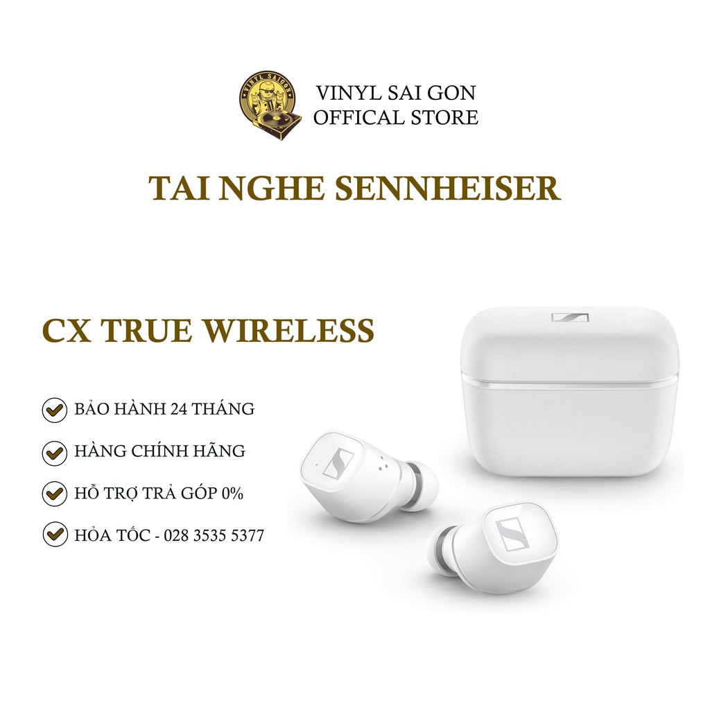 Tai Nghe Sennhesier CX True Wireless - Bảo Hành Chính Hãng 24 Tháng