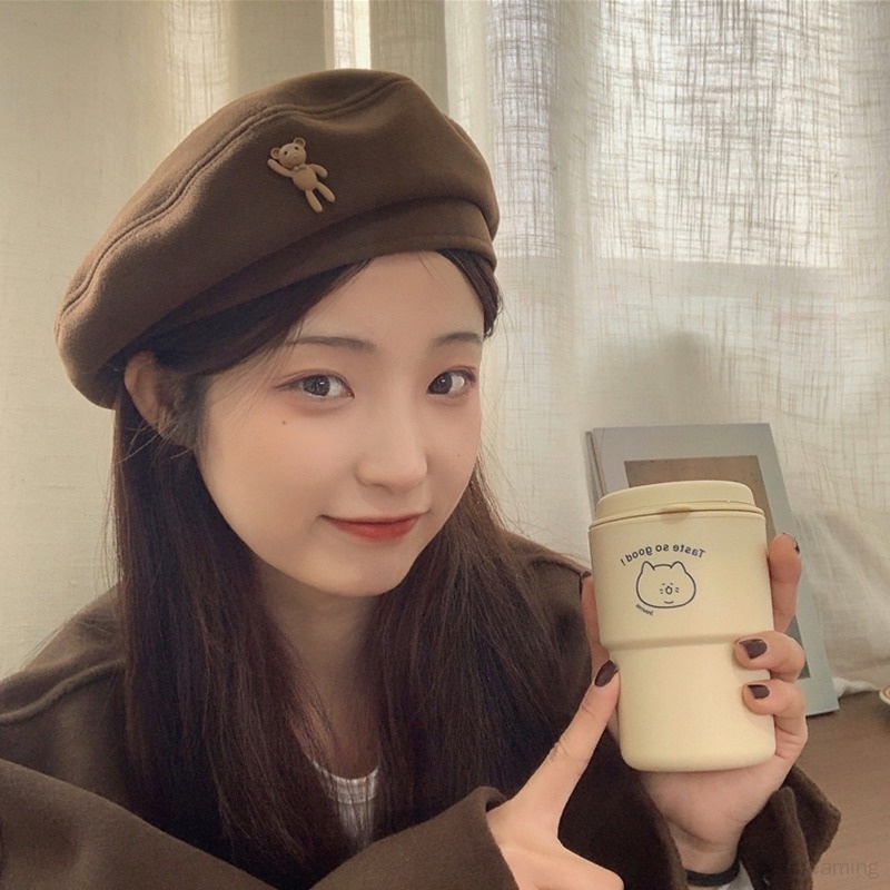 Mũ Beret Họa Sĩ Phong Cách Retro Dễ Thương