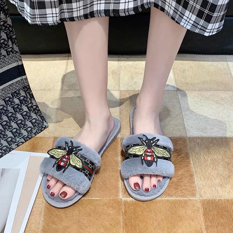 Dép lông Ấm Áp, Êm Ái Dành Cho Nữ, Hàng Quảng châu SHOPSIEURE88