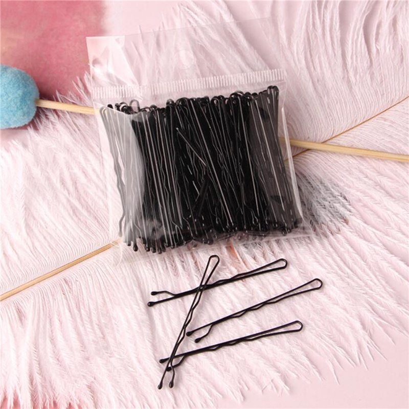 Set 100 Kẹp Tóc Màu Đen Tàng Hình Cho Nữ