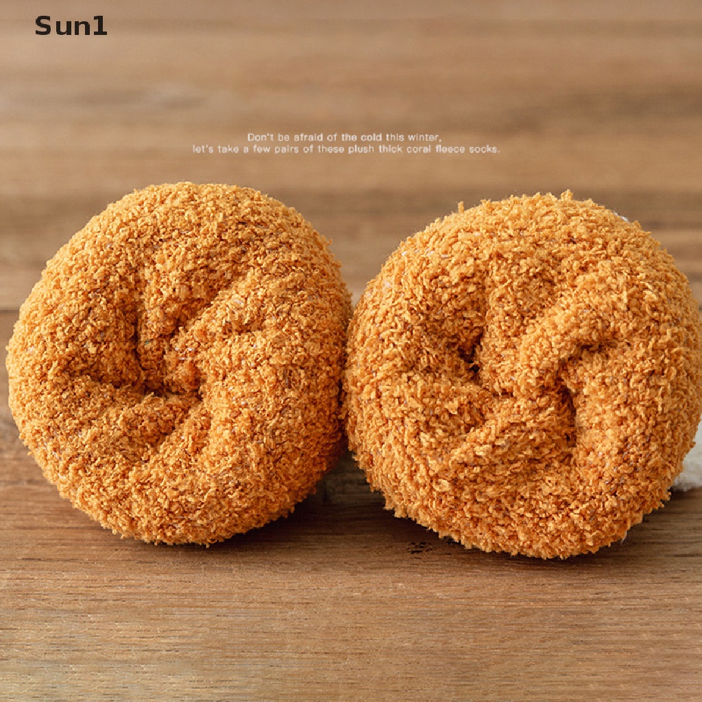 Vớ Lông Cừu San Hô Dày Ấm Áp Mềm Mại Hình Chân Mèo Dễ Thương Cho Nữ