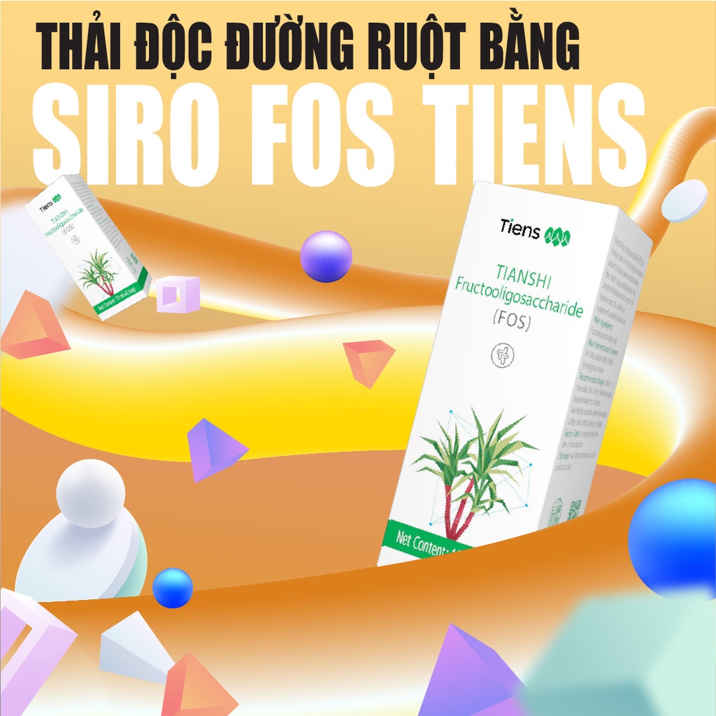 Siro Fos Tiens Thiên Sư bổ sung lợi khuẩn thanh lọc đường tiêu hóa