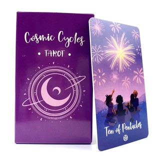 Bộ Bài Cosmic Cycles Tarot Size Thường Nifoki B3