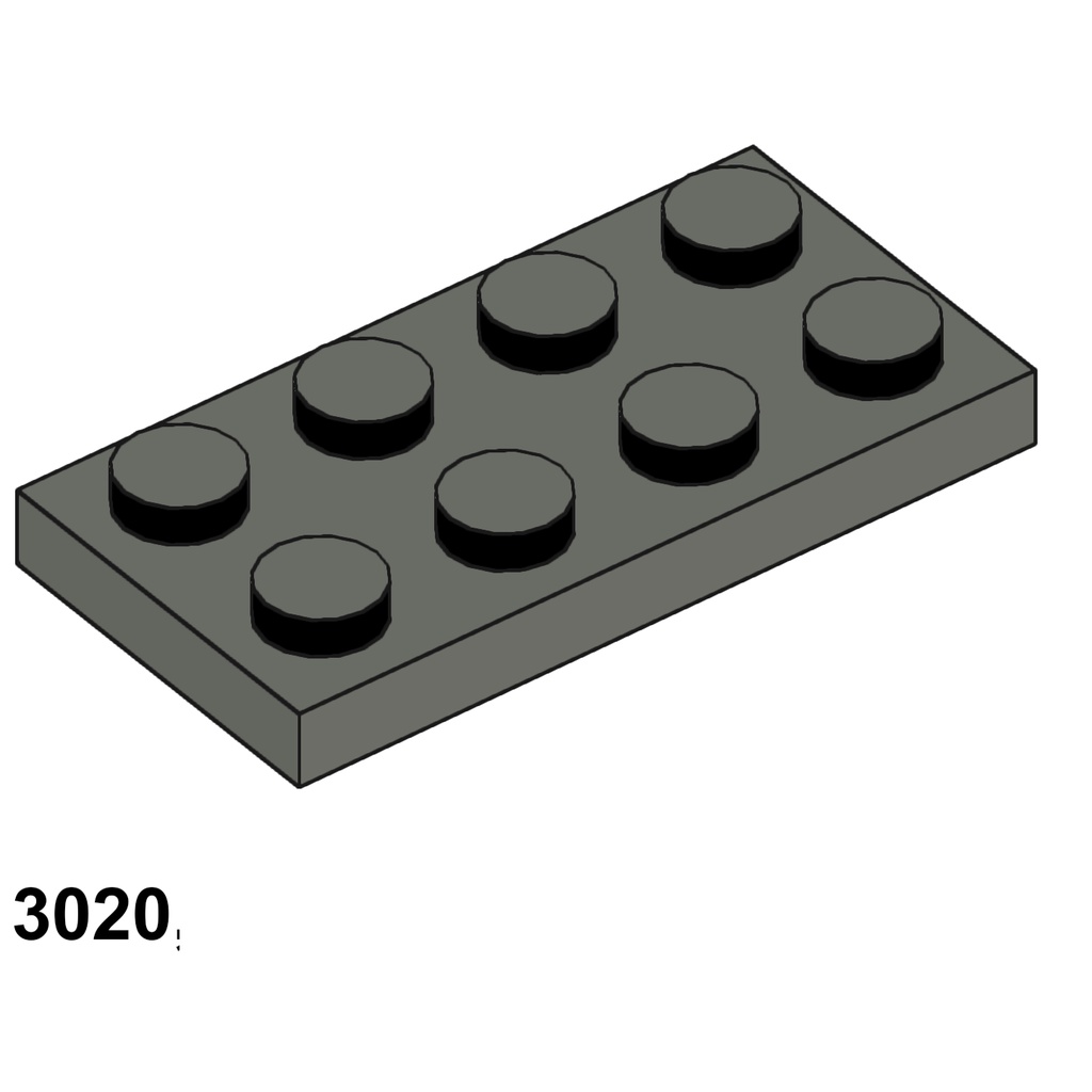 Combo 5 Cái Phụ kiện Moc Lego Mã 3020