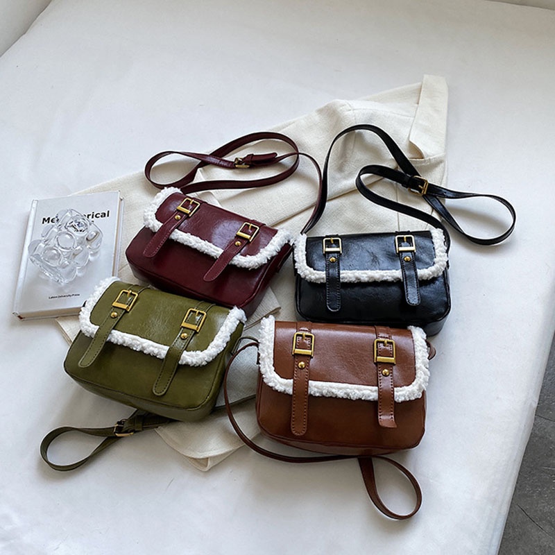 Ielgy Túi Đeo Chéo Phong Cách retro Cao Cấp Dành Cho Nữ