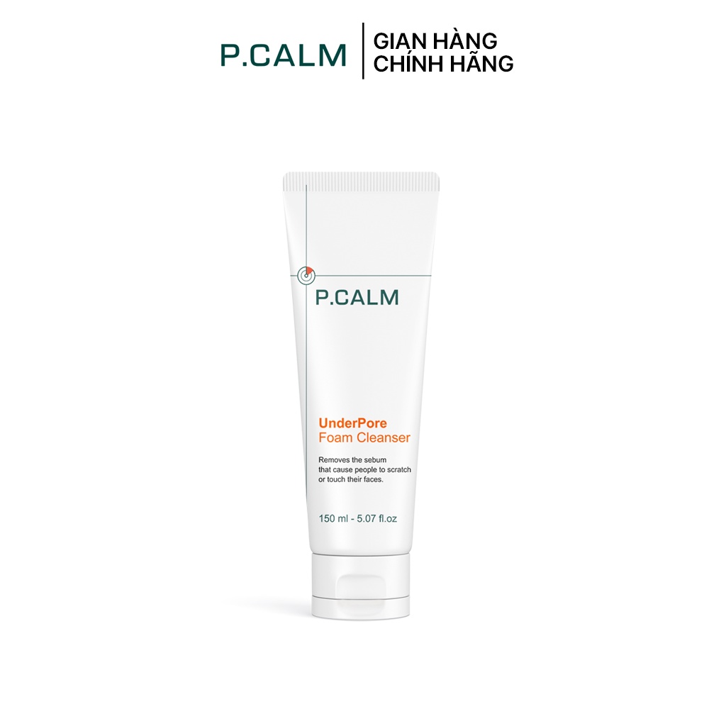 Sữa rửa mặt P.Calm UnderPore Foam Cleanser 150ml sạch sâu cho da