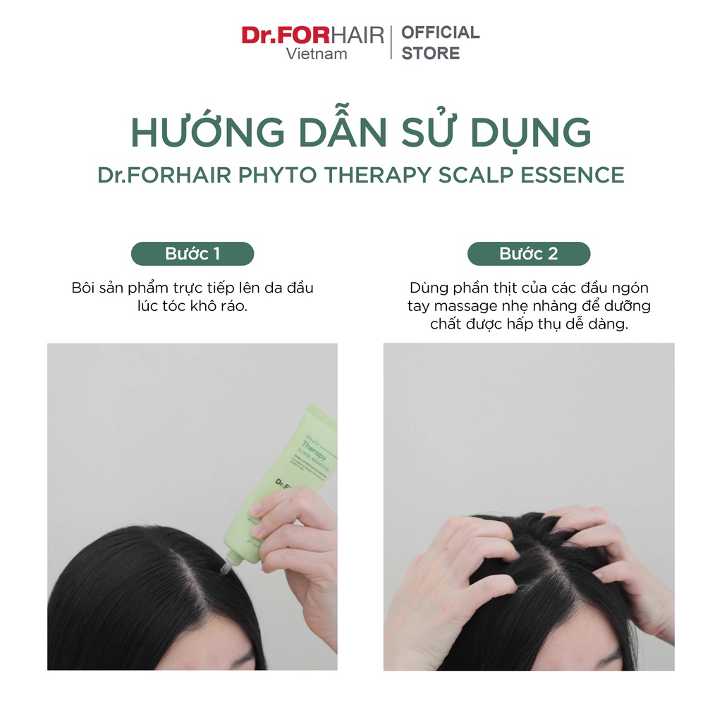 Tinh chất dưỡng tóc cho da đầu nhạy cảm Dr.FORHAIR Phyto Therapy Scalp Essence 80 mL