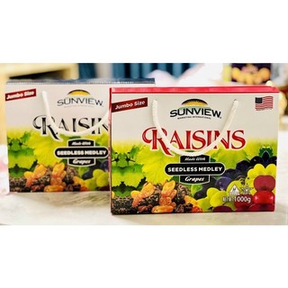 Nho khô Mỹ Sunview Raisin hộp 425g (thập cẩm)
