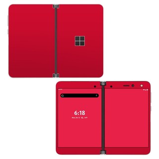 Skin decal dán Surface Duo mẫu Solid State Red (đã cắt sẵn, dễ dán)