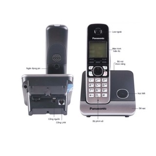 Máy điện thoại mẹ bồng con panasonic kx-tg6711