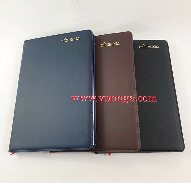 [MUA SỈ GIẢM 10%] Sổ bìa da Agenda (16x24)
