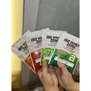 Combo 5 Gói Dùng Thử Sữa Tăng Cơ ISO WHEY ZERO CLEAR BiotechUSA Gói 25g