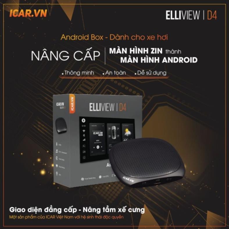 Android Box Elliview D4 Dành Cho Ô Tô