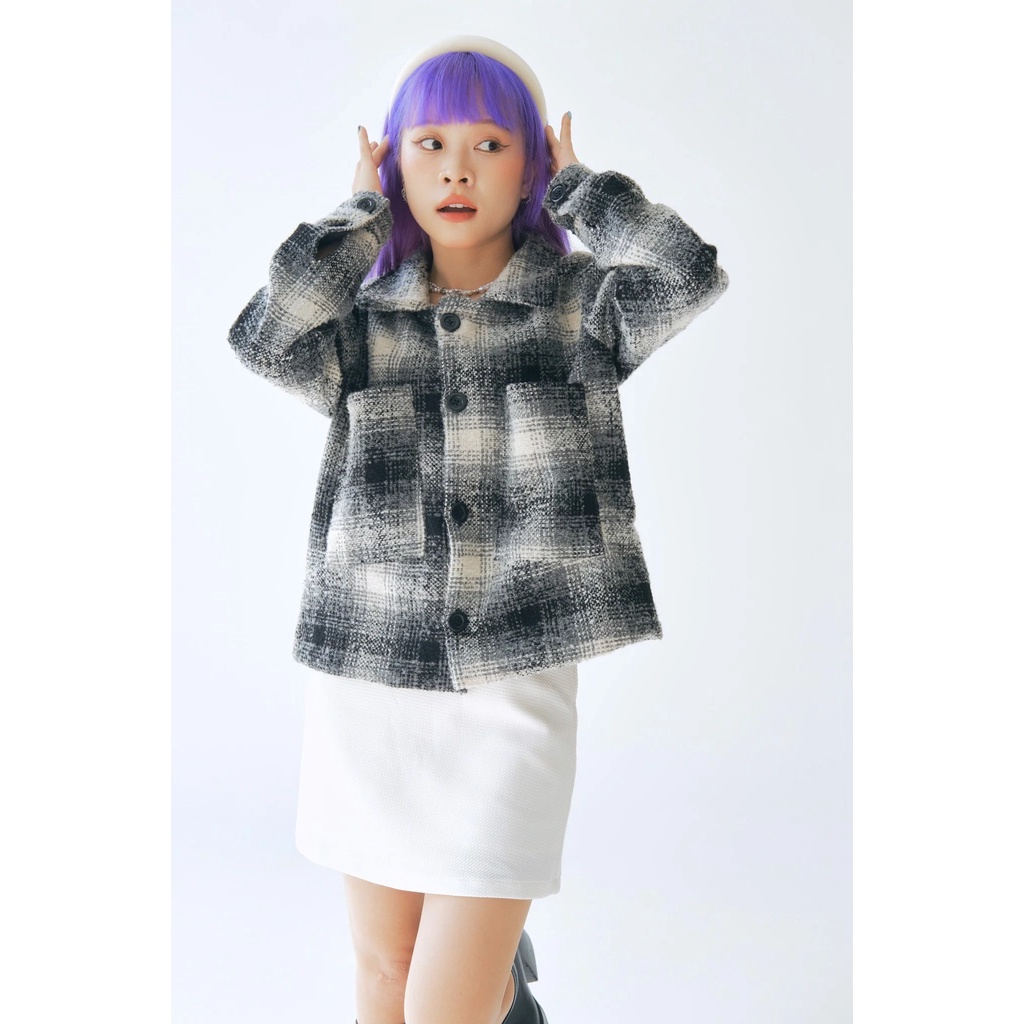 Christmas Tweed Jacket - Áo khoác dạ mùa đông Remmus cho nữ