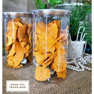 Snack khoai tây lát lắc trứng muối 150g - Đồ ăn vặt snack food