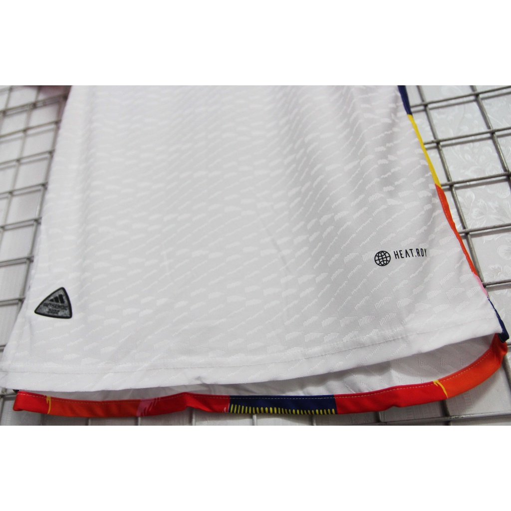 Bộ quần áo bóng đá Đt Bỉ mùa WC 22/23 - Bản Player hàng Thái - Bỉ Trắng sân khách