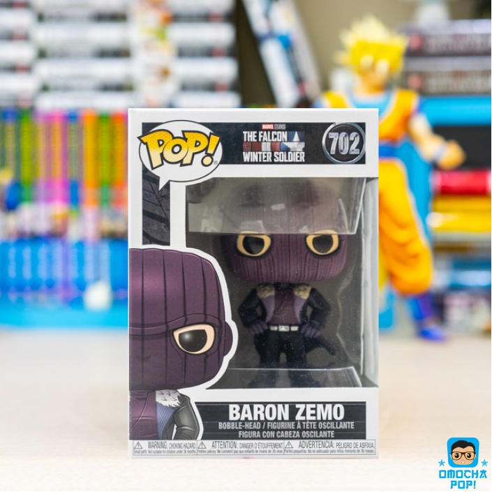 Mô Hình Chính Hãng Funko Pop Marvel: The Falcon and The Winter Soldier - Baron Zemo 702 Hộp 8.5/10