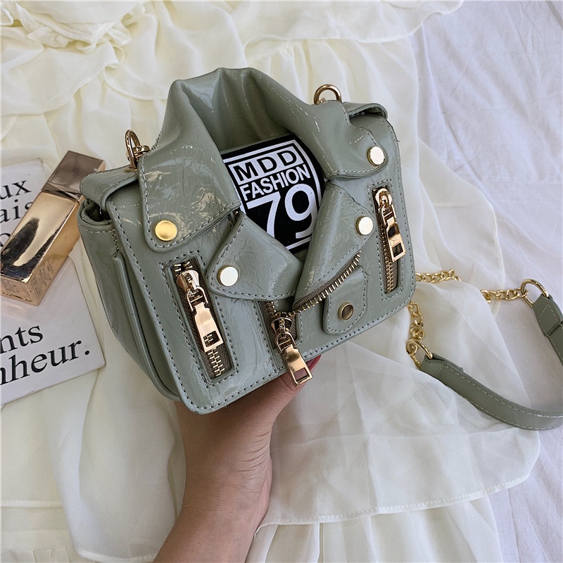 Túi đeo chéo IELGY chuỗi xích thời trang