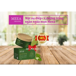 Mặt nạ tái sinh meea organic giúp giảm mụn trắng da mặt nạ diếp cá tái sinh meea organic