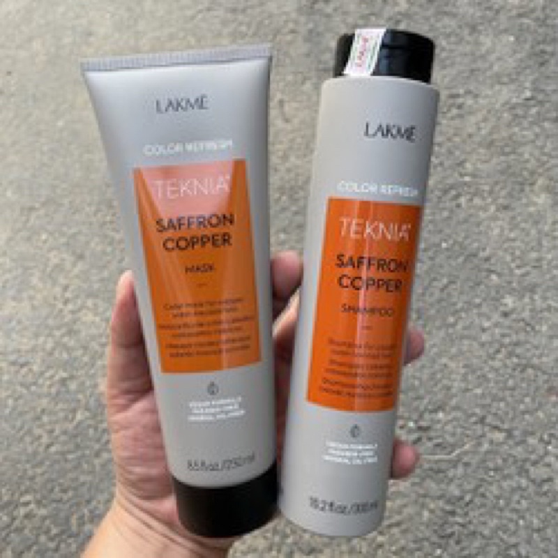 BỘ DẦU GỘI VÀ KEM HẤP DÀNH CHO TÓC MÀU ĐỒNG LAKME ULTRA COPPER 300ml + 250ml