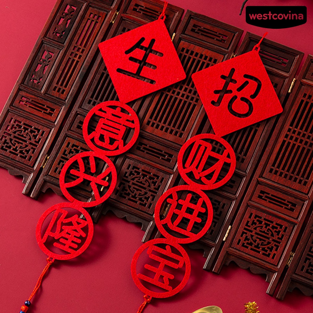 [Hot]☃1 Bộ Biển Báo Thắt Nút Màu Sắc Tươi Sáng Chống Thấm Nước Trang Trí Kiểu Trung Hoa