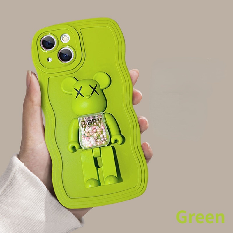 Ốp Điện Thoại TPU Có Giá Đỡ Hình Gấu Cho Vivo V2026 V2027 V2052 V2029 V2032 V2038 V2033 V2042 V2043 V2048 V2054 V2037 V2065 Phù Hợp