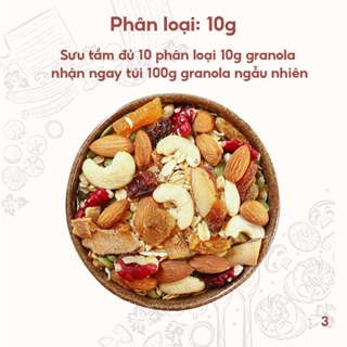 Granola siêu hạt mix 12, ngũ cốc mix 11 100% hạt không yến mạch nhalam - ảnh sản phẩm 9