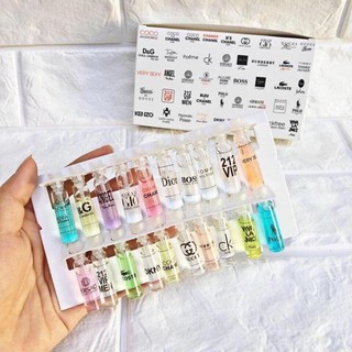 Set 20 lọ nước hoa mini