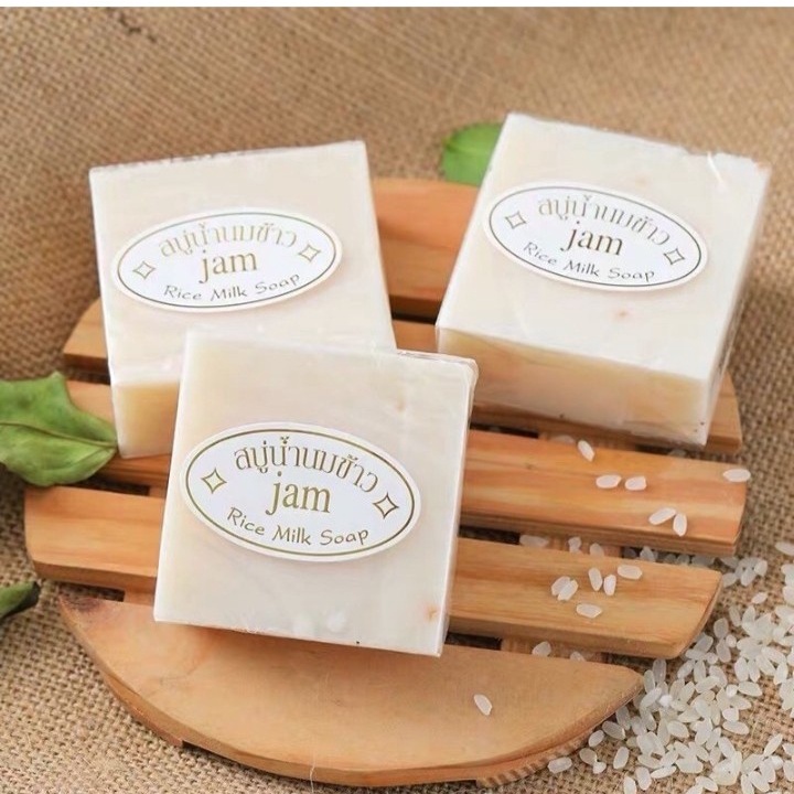 Xà Bông Cục JAM Nghệ - Cám Gạo Thái Lan