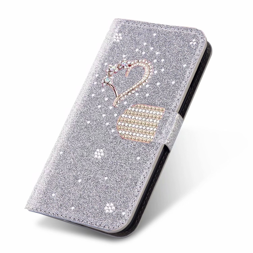 Ốp Lưng Điện Thoại Dạng Ví Da Lật Dành Cho iPhone 12 Mini 12 Pro Max 11 Pro Max