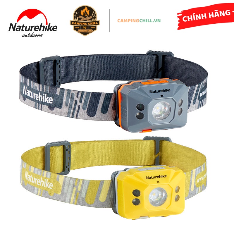 ĐÈN ĐỘI ĐẦU DÃ NGOẠI, CẮM TRẠI NATUREHIKE NH17G025-D