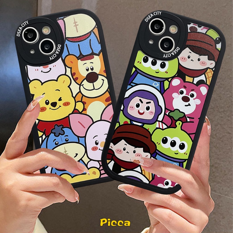 DISNEY Ốp Điện Thoại Họa Tiết Hoạt Hình Toy Story Cho IPhone 11 13 12 14 Pro MAX XR 7 8 6 6s 14 Plus X XS MAX SE 2020