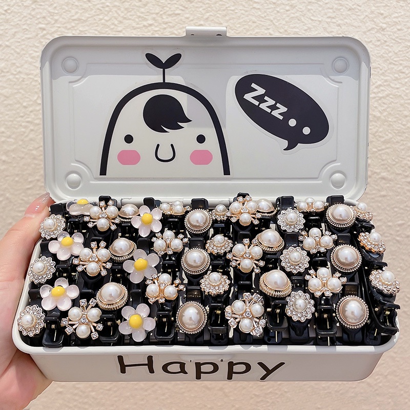 Kẹp Tóc Đính Ngọc Trai Nhân Tạo Phong Cách Hàn Quốc Sang Trọng Cho Nữ