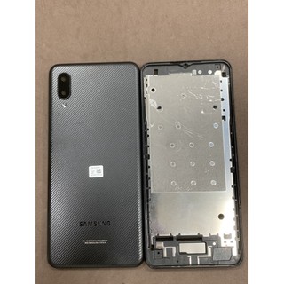 Bộ vỏ samsung A02 zin hãng