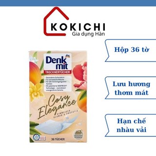 Giấy thơm quần áo denkmit cosy elagance hộp 36 tờ