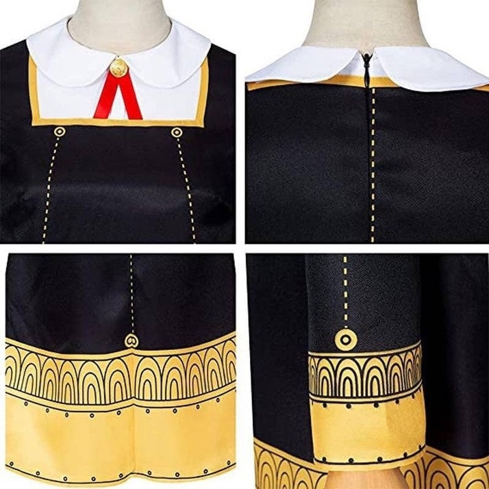 Anya Forger Đầm Và Băng Đô Hóa Trang Anime Spyxfamily Halloween Cho Nữ
