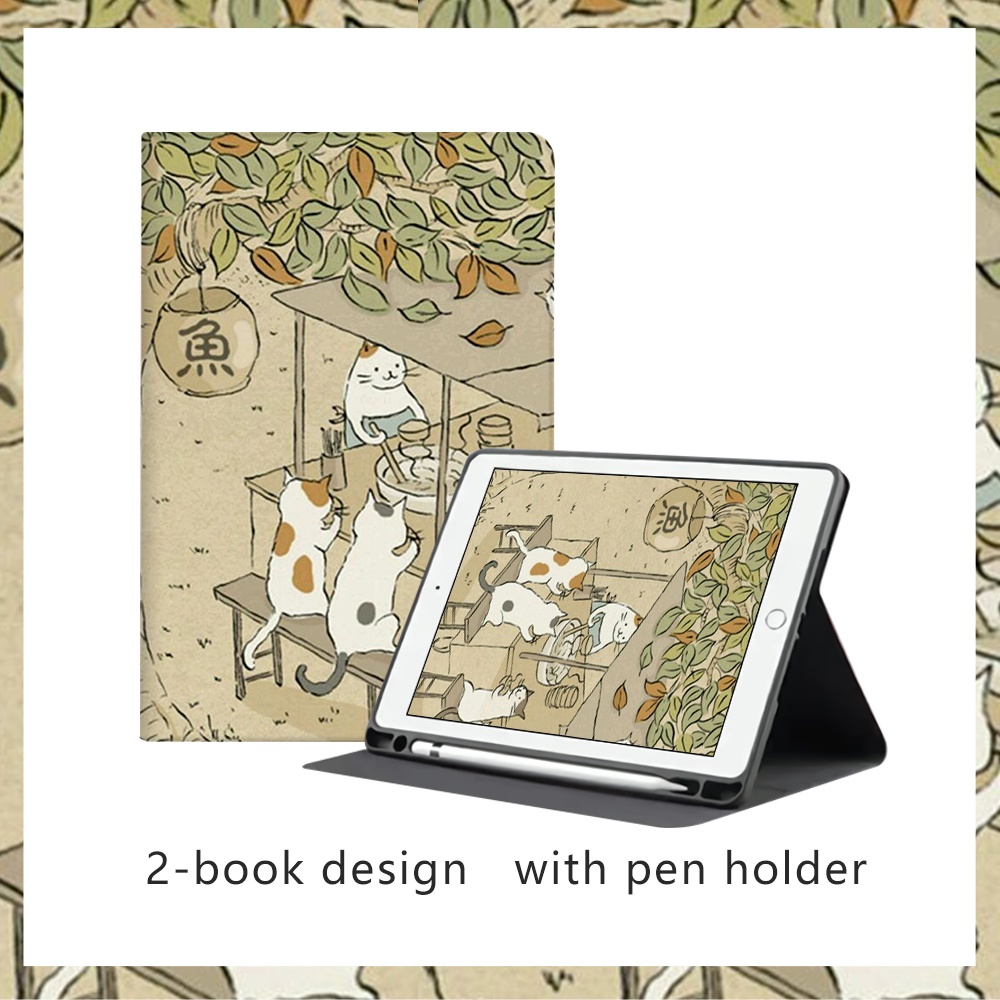 Bao Da Máy Tính Bảng Họa Tiết Hoạt Hình Cho Ipad Air 5th 4th 6th 7th 8th 9th 10th Pro 11 10.5 9.7 10.9 10.2 Mini 1 2 3 4 5 6 ipad5 ipad9