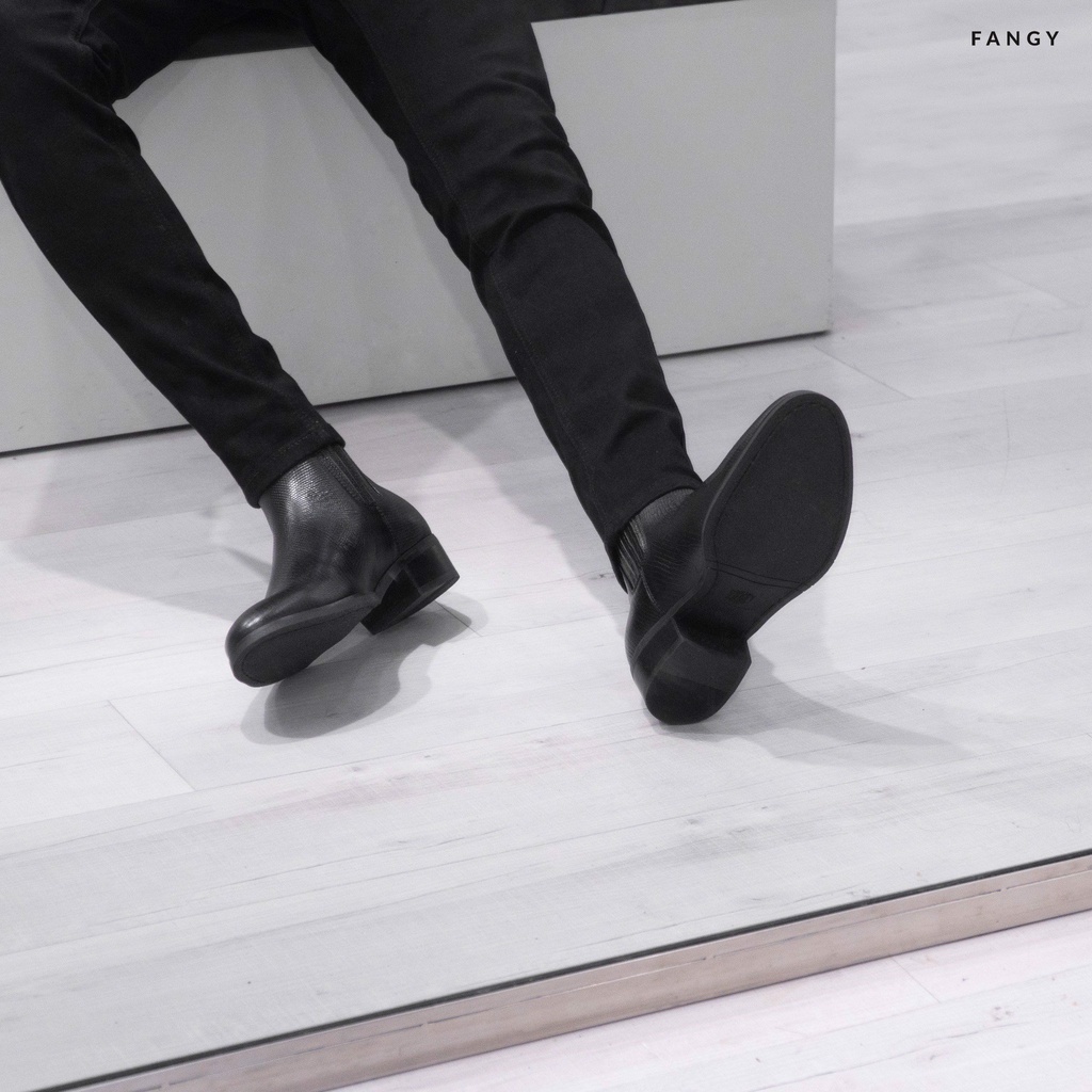 Giày Boot FANGY - The Chelsea Boots Ss3 Wild Black - Limited Edition