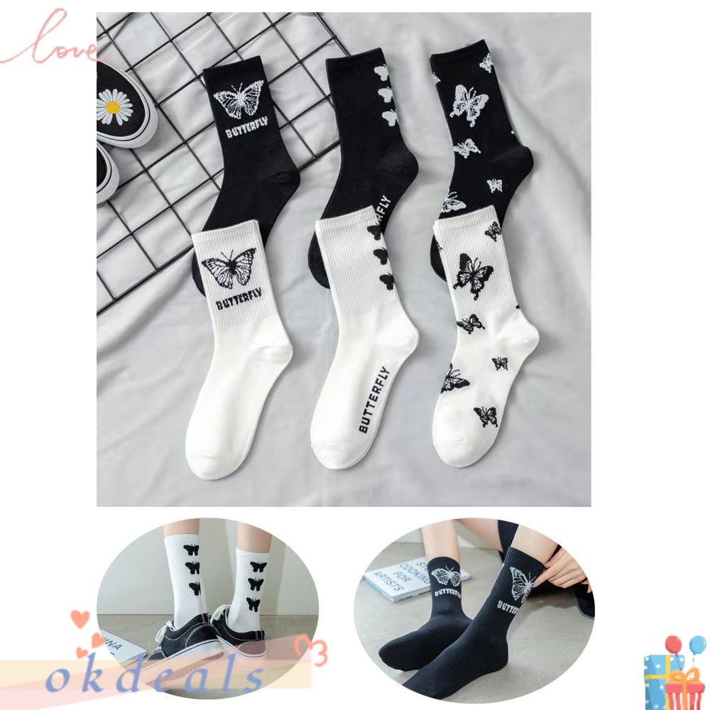 Vớ Nữ Phong Cách Hip hop Đường Phố Harajuku Đáng Yêu