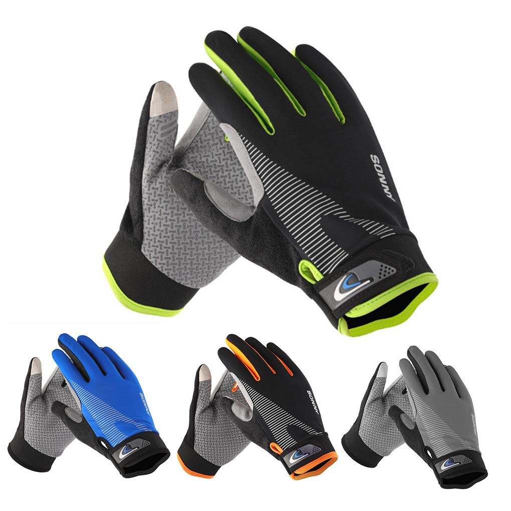 1 Đôi Găng Tay Chạy Xe Đạp Leo Núi Cách Nhiệt Chống Trượt Dành Cho Nam Nữ